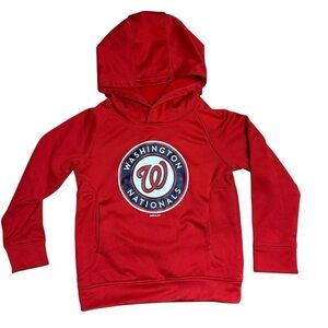 Washington Nationals Kids Red Hoodie